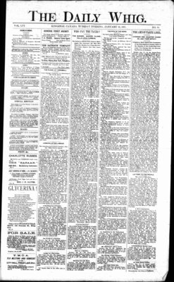 Daily British Whig (1850), 18 Jan 1887