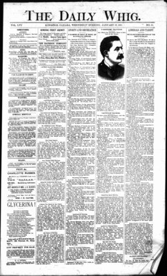 Daily British Whig (1850), 19 Jan 1887