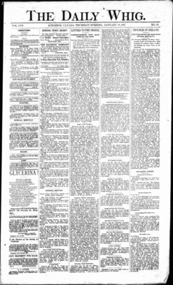 Daily British Whig (1850), 20 Jan 1887