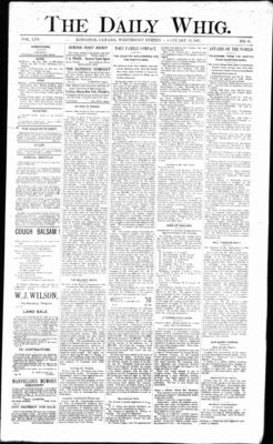 Daily British Whig (1850), 26 Jan 1887