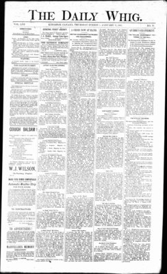 Daily British Whig (1850), 27 Jan 1887