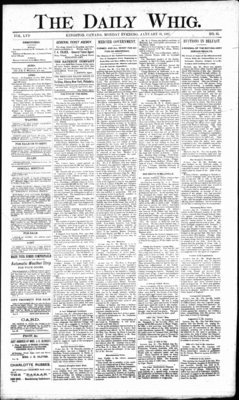 Daily British Whig (1850), 31 Jan 1887