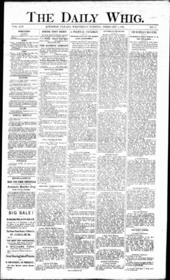 Daily British Whig (1850), 2 Feb 1887