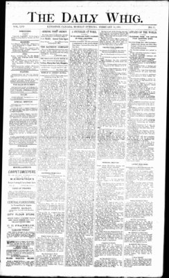 Daily British Whig (1850), 14 Feb 1887