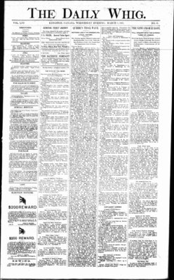 Daily British Whig (1850), 2 Mar 1887