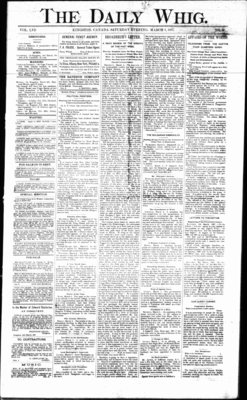 Daily British Whig (1850), 5 Mar 1887