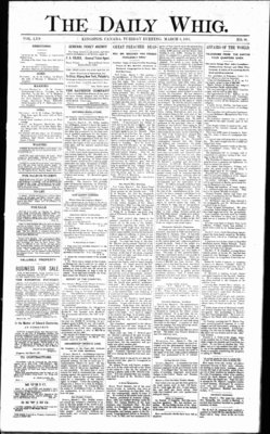 Daily British Whig (1850), 8 Mar 1887