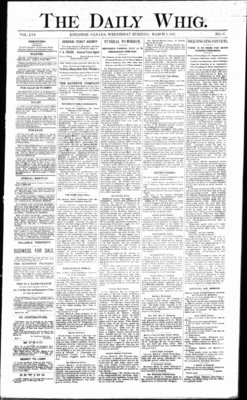 Daily British Whig (1850), 9 Mar 1887