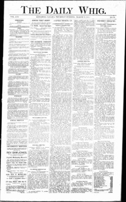 Daily British Whig (1850), 10 Mar 1887