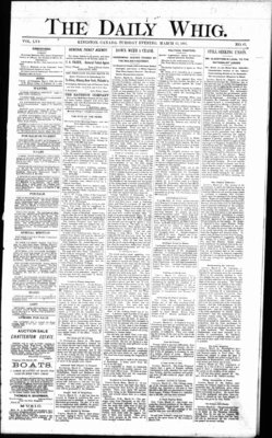 Daily British Whig (1850), 15 Mar 1887