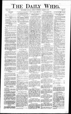 Daily British Whig (1850), 25 Mar 1887