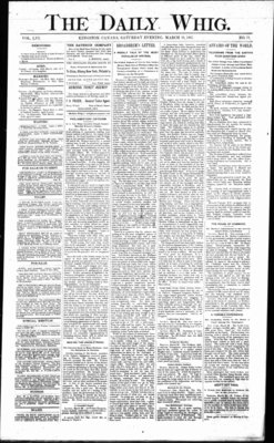 Daily British Whig (1850), 26 Mar 1887