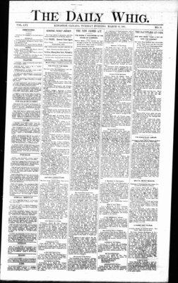 Daily British Whig (1850), 29 Mar 1887