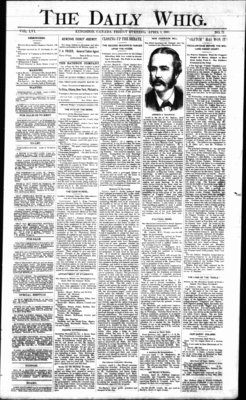 Daily British Whig (1850), 1 Apr 1887