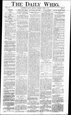 Daily British Whig (1850), 11 Apr 1887