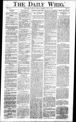 Daily British Whig (1850), 13 May 1887