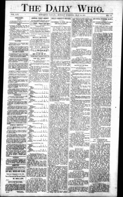 Daily British Whig (1850), 16 May 1887