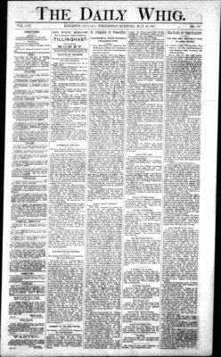 Daily British Whig (1850), 18 May 1887