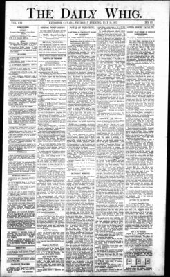 Daily British Whig (1850), 26 May 1887