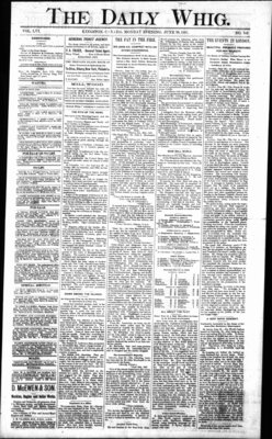 Daily British Whig (1850), 20 Jun 1887