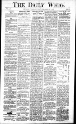 Daily British Whig (1850), 2 Jul 1887