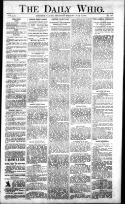 Daily British Whig (1850), 14 Jul 1887