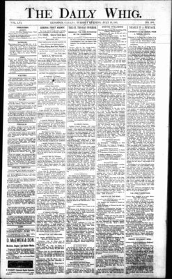 Daily British Whig (1850), 19 Jul 1887