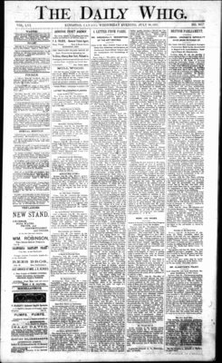 Daily British Whig (1850), 20 Jul 1887