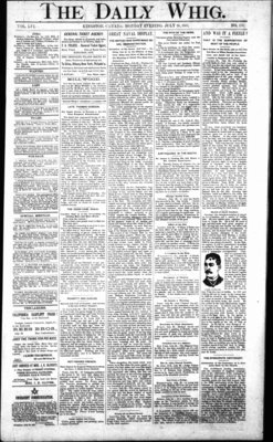 Daily British Whig (1850), 25 Jul 1887