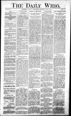 Daily British Whig (1850), 27 Jul 1887