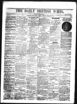 Daily British Whig (1850), 15 Feb 1851