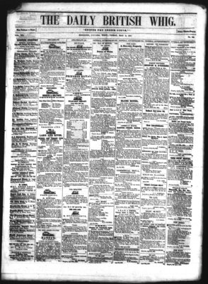 Daily British Whig (1850), 9 May 1851