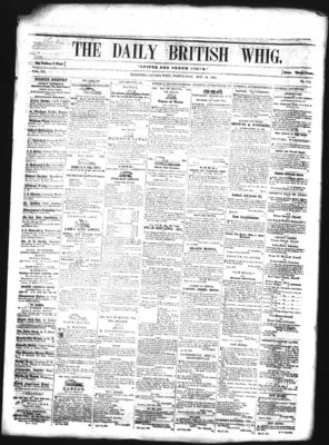 Daily British Whig (1850), 14 May 1851