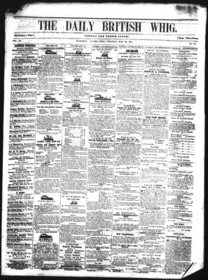 Daily British Whig (1850), 20 May 1851