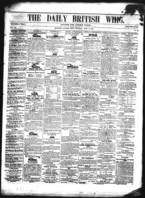 Daily British Whig (1850), 3 Jun 1851