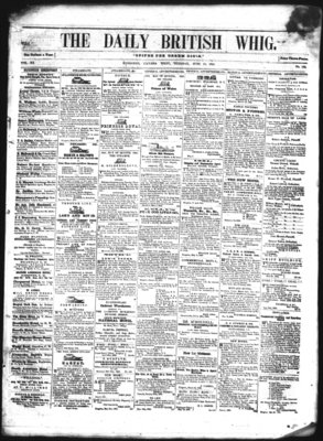 Daily British Whig (1850), 11 Jun 1851