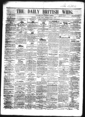 Daily British Whig (1850), 3 Jul 1851