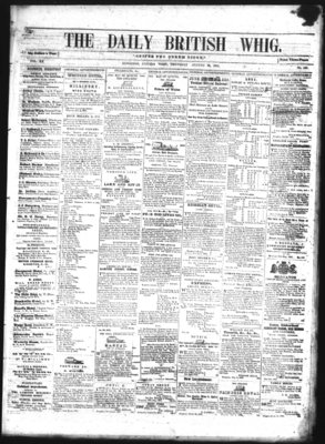 Daily British Whig (1850), 21 Aug 1851