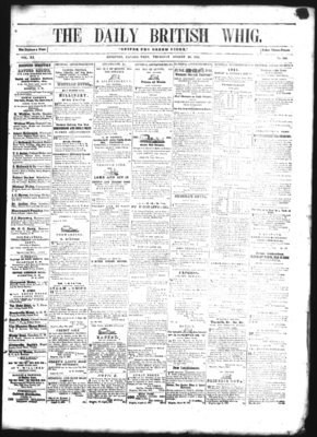 Daily British Whig (1850), 28 Aug 1851