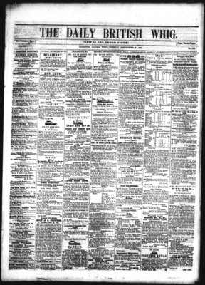 Daily British Whig (1850), 16 Sep 1851