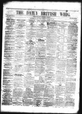 Daily British Whig (1850), 18 Oct 1851