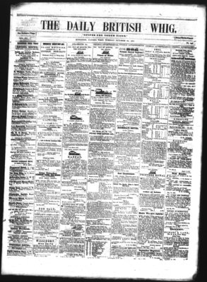 Daily British Whig (1850), 21 Oct 1851