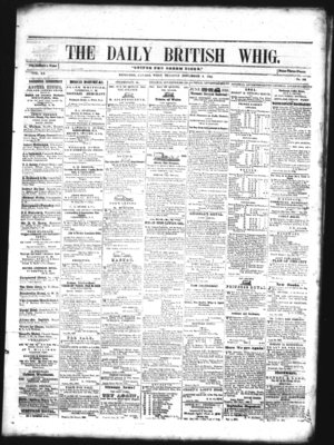 Daily British Whig (1850), 4 Nov 1851