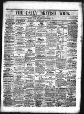 Daily British Whig (1850), 12 Nov 1851