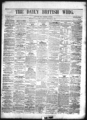 Daily British Whig (1850), 13 Nov 1851