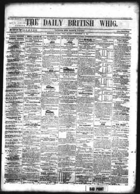 Daily British Whig (1850), 15 Nov 1851