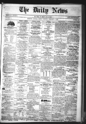 Daily British Whig (1850), 11 Feb 1856