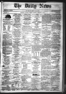 Daily British Whig (1850), 12 Feb 1856