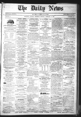 Daily British Whig (1850), 14 Feb 1856