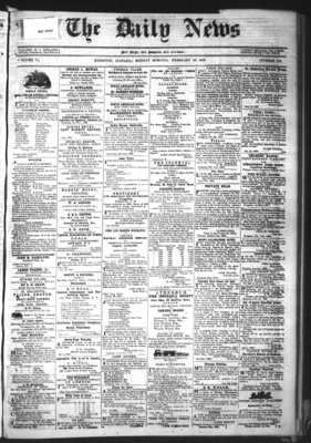 Daily British Whig (1850), 18 Feb 1856